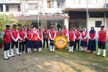 বিজয় দিবসে বাংলাদেশ রেড ক্রিসেন্ট সোসাইটির বর্ণাঢ্য আয়োজন