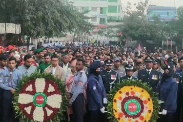 জয়পুরহাটে বিজয় দিবস উদযাপন