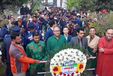 হবিগঞ্জে যথাযোগ্য মর্যাদায় মহান বিজয় দিবস উদযাপন