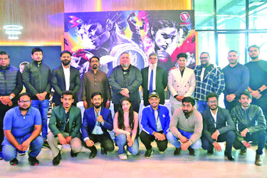 কিংবদন্তি অরবিন্দের জুলকান অ্যারেনায় ফ্রি কমব্যাট স্পোর্টস ক্লাস