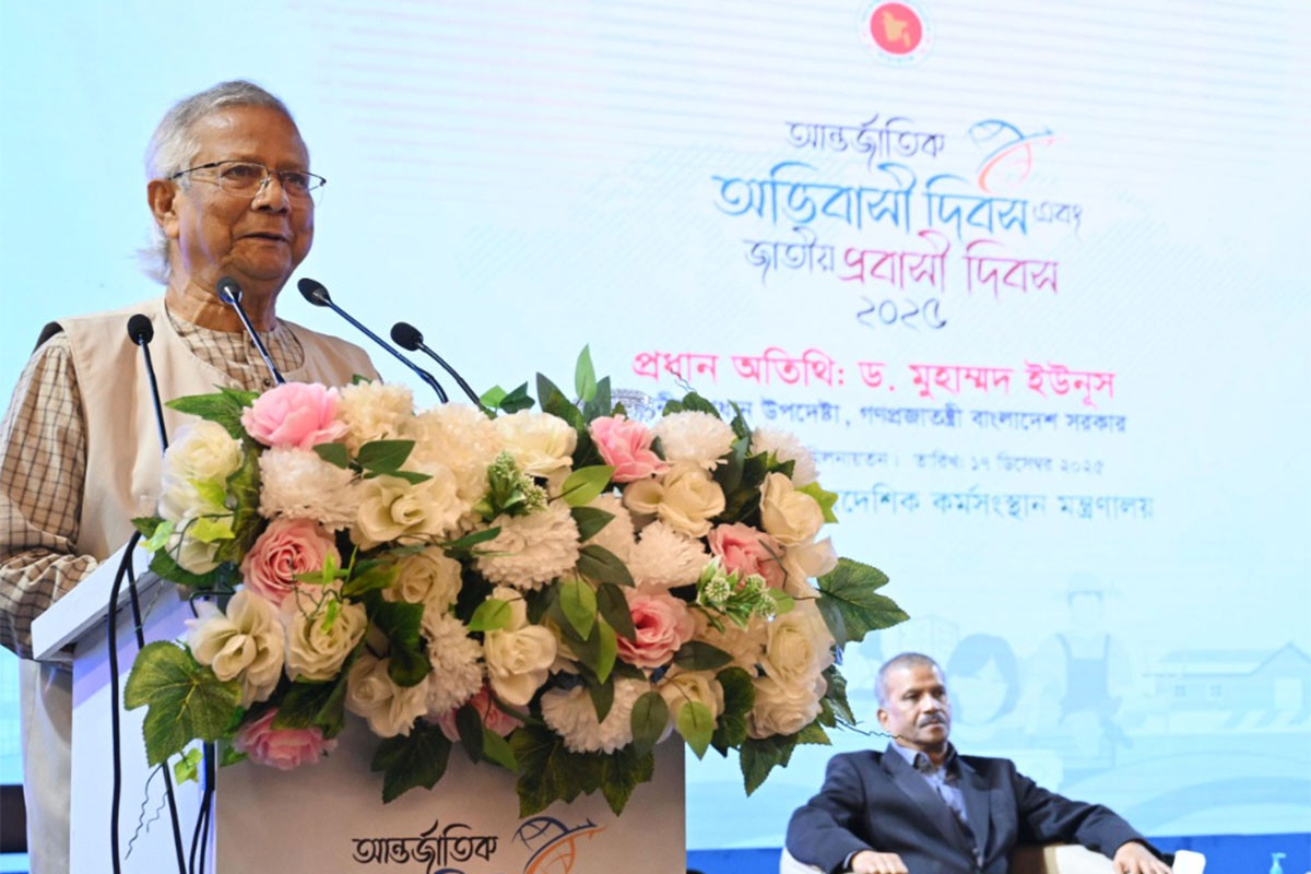 বিদেশে শ্রমশক্তি রফতানিতে বড় বাধা দালাল চক্র: প্রধান উপদেষ্টা