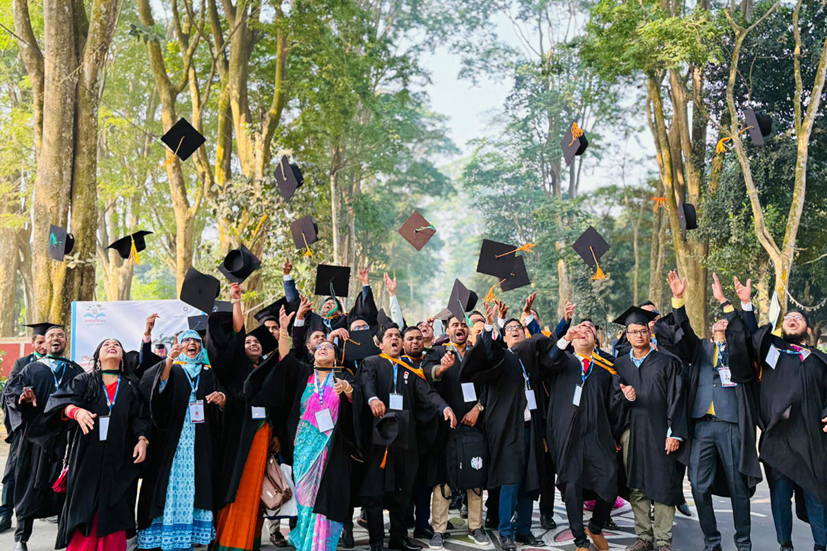 রাজশাহী বিশ্ববিদ্যালয়ে দ্বাদশ সমাবর্তন অনুষ্ঠিত