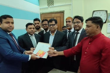 খাগড়াছড়ি-বিএনপি প্রার্থীর পক্ষে মনোনয়নপত্র সংগ্রহ