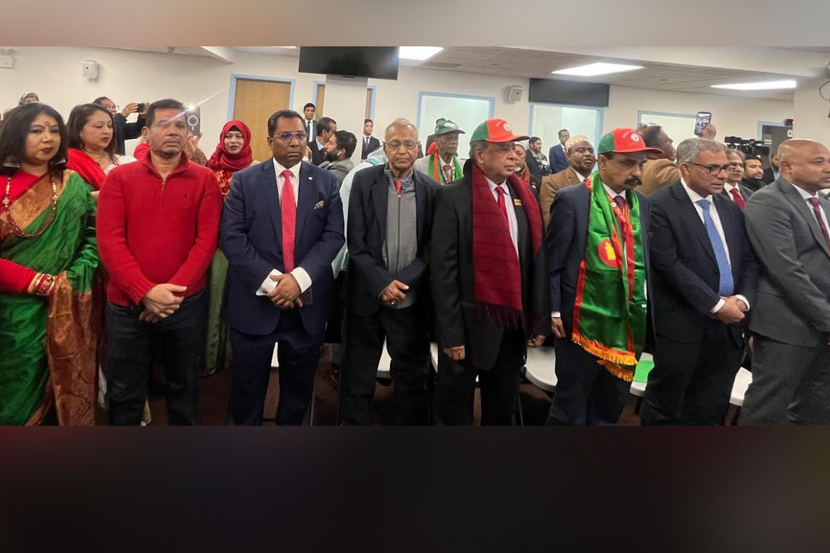 নিউইয়র্কে যথাযোগ্য মর্যাদায় মহান বিজয় দিবস উদযাপিত