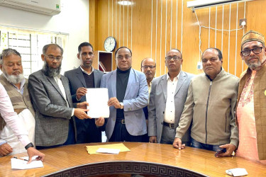 চুয়াডাঙ্গা-২ আসনে বিএনপি প্রার্থীর মনোনয়ন ফরম উত্তোলন