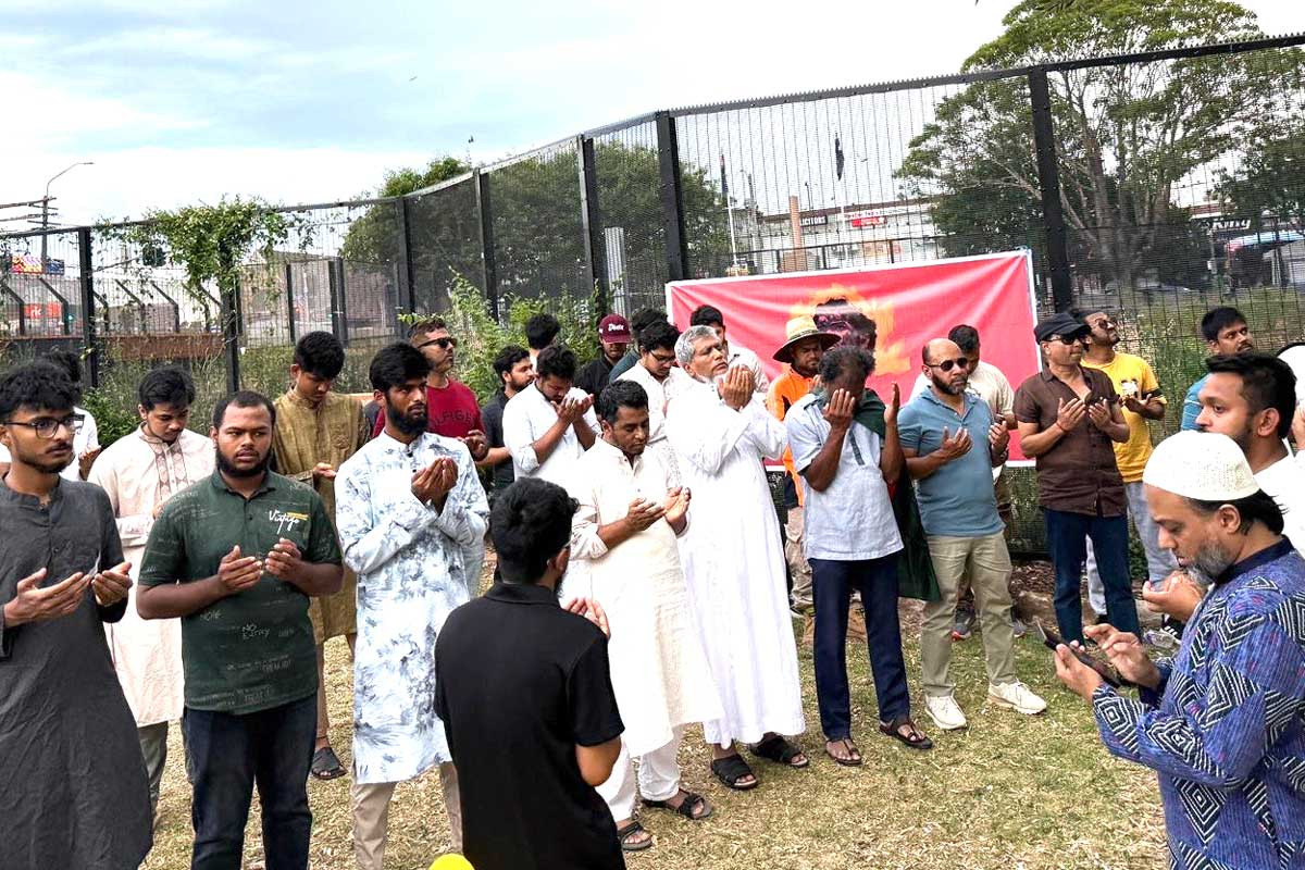 ওসমান হাদির স্মরণে সিডনিতে দোয়া ও গায়েবানা জানাজা