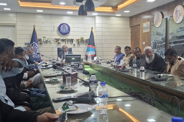 কুষ্টিয়ায় রাজনৈতিক দলের নেতৃবৃন্দের সাথে এসপির বিশেষ মতবিনিময় সভা