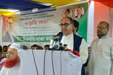 তারেক রহমান আসছেন মানে গণতন্ত্র ফেরত আসছে : মির্জা আব্বাস