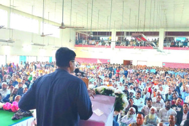 উন্নয়নের প্রশ্নে ধানের শীষ হোক সবার : মাজেদ বাবু