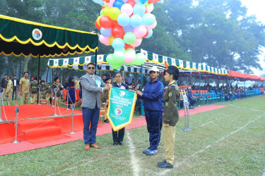 জয়পুরহাট গার্লস ক্যাডেট কলেজের বার্ষিক ক্রীড়া প্রতিযোগিতার উদ্বোধন