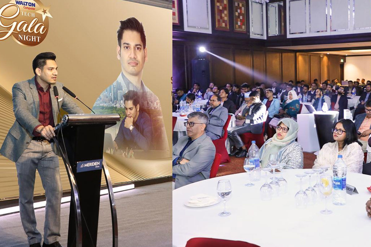 ওয়ালটন–ইন্টেলের টেক গালা নাইটে প্রদর্শিত হলো সর্বাধুনিক প্রযুক্তি