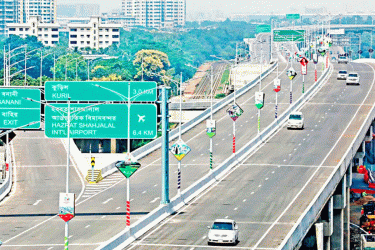 এলিভেটেড এক্সপ্রেসওয়ে চার ঘণ্টা টোলমুক্ত থাকবে কাল