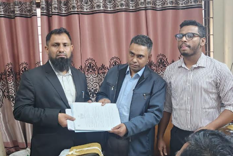 ব্রাহ্মণবাড়িয়া-৬ আসনে মনোনয়নপত্র সংগ্রহ করলেন শফিকুল