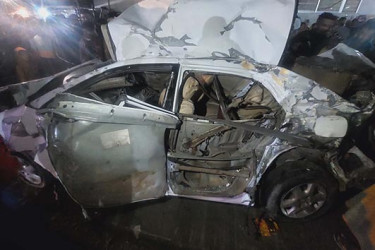 বিয়েবাড়ি থেকে ফেরার পথে ট্রাকচাপায় মা-ছেলে নিহত