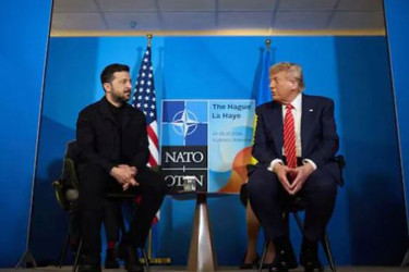 রবিবার ট্রাম্পের সঙ্গে দেখা করবেন জেলেনস্কি