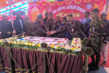 নানা আয়োজনে জয়পুরহাট ২০ বিজিবির প্রতিষ্ঠাবার্ষিকী উদযাপন