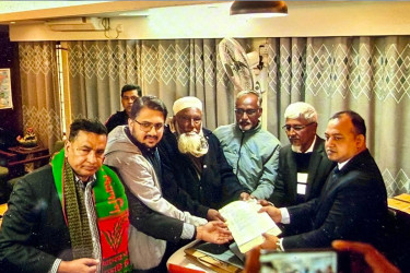 জামালপুর-১ আসনে রশিদুজ্জামান মিল্লাতের পক্ষে মনোনয়নপত্র জমা