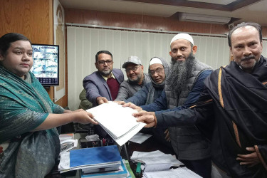 গাইবান্ধা-৪ আসনে বিএনপি প্রার্থীর মনোনয়নপত্র দাখিল