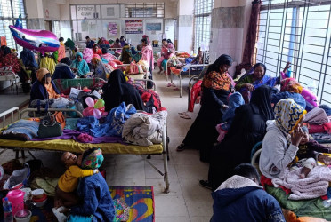 মাগুরায় শীতজনিত রোগে বাড়ছে শিশু রোগী