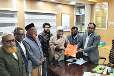 ময়মনসিংহ-১ আসনে এমরান সালেহ প্রিন্সের মনোনয়নপত্র দাখিল