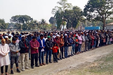 রংপুরে বেগম খালেদা জিয়ার গায়েবানা জানাজা অনুষ্ঠিত