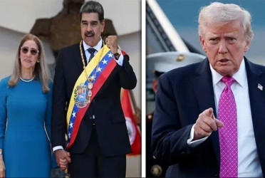 স্ত্রীসহ মাদুরোকে আটকের পর যা বললেন ট্রাম্প