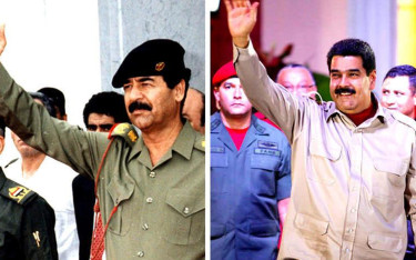 ইরাকের সাদ্দামের পরিণতির পথেই কি ভেনেজুয়েলার মাদুরো?