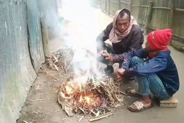 কুড়িগ্রামে শীতে কাহিল জনজীবন