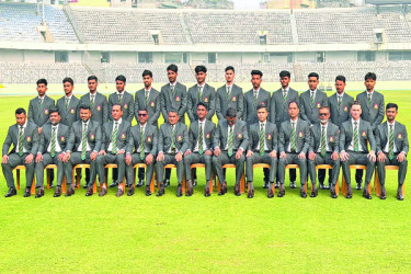 আইসিসি অনূর্ধ্ব-১৯ বিশ্বকাপের জন্য ১৫ সদস্যের দল ঘোষণা