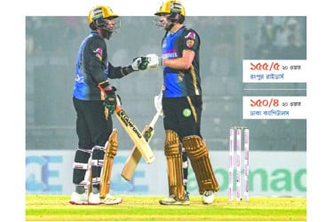 রংপুর রাইডার্সের রোমাঞ্চকর জয়