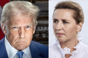 ট্রাম্পকে গ্রিনল্যান্ড দখলের ‘হুমকি’ বন্ধ করতে বললেন ডেনমার্কের প্রধানমন্ত্রী