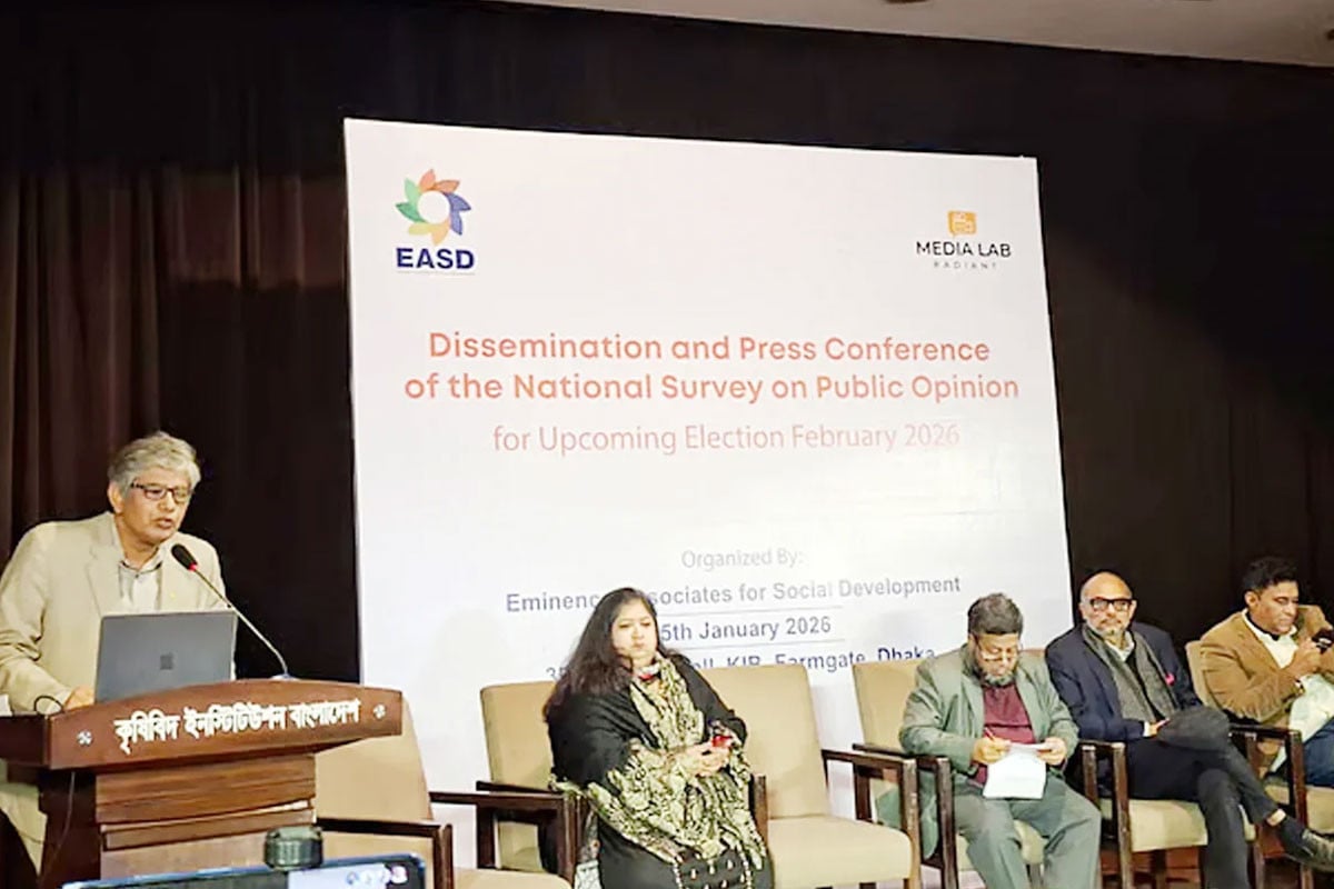 বিএনপি সরকার গঠন করবে বলে মনে করে ৭৭% মানুষ