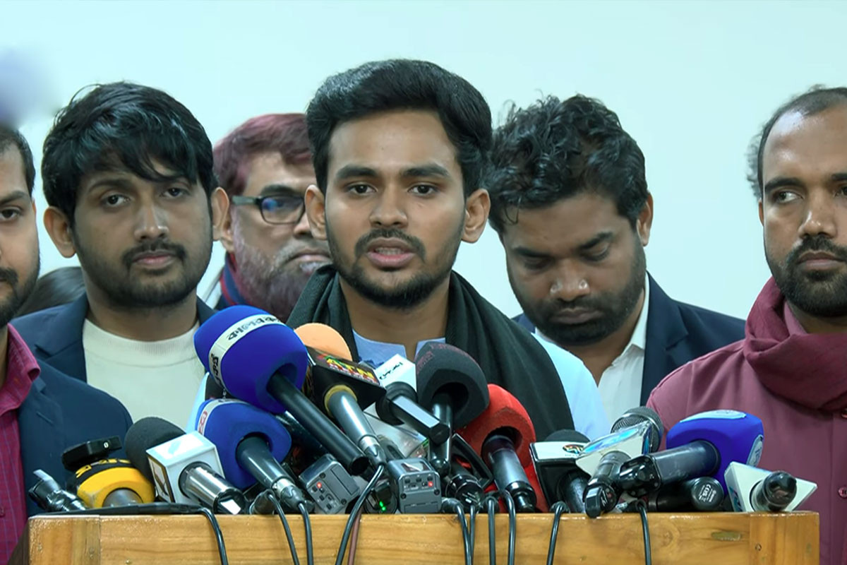 জাতীয় পার্টির পুনর্বাসন চাই না: ইসিকে আসিফ মাহমুদ