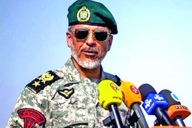 যুদ্ধের জন্য প্রস্তুত ইরানের সেনাবাহিনী