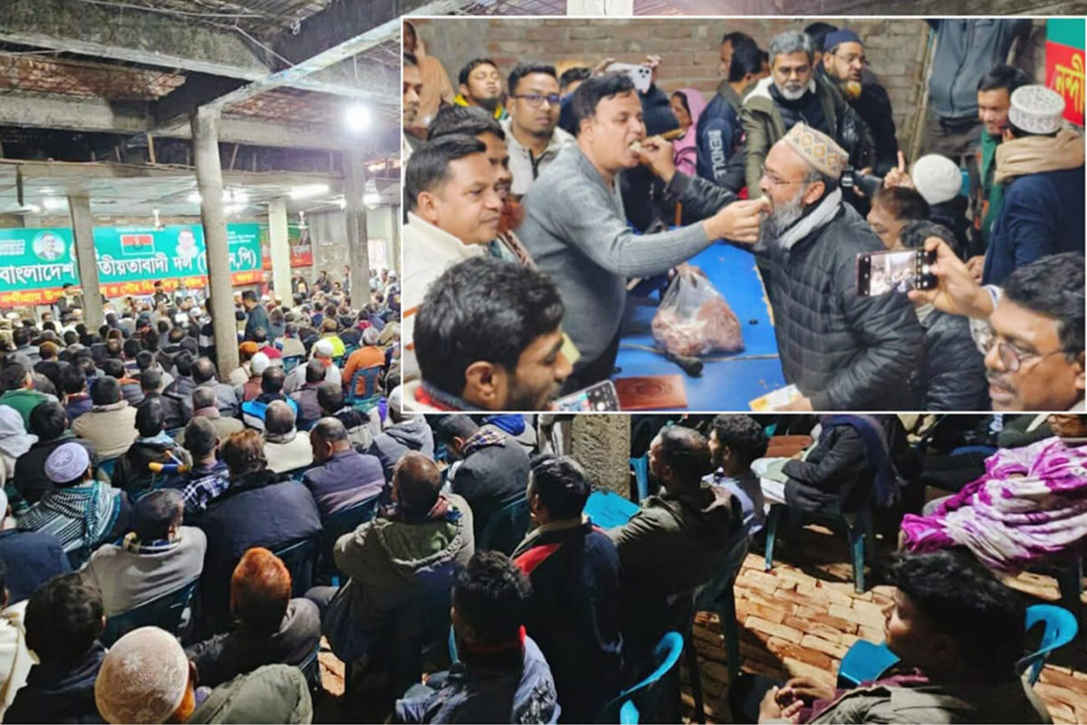বগুড়া-৪ আসনে বিভেদ ভুলে একাট্টা বিএনপির নেতাকর্মীরা
