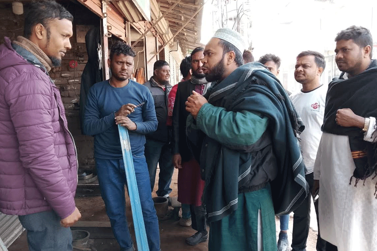 'হ্যাঁ' ভোটের প্রচারণায় মোংলা-রামপালের এনসিপির এমপি প্রার্থী
