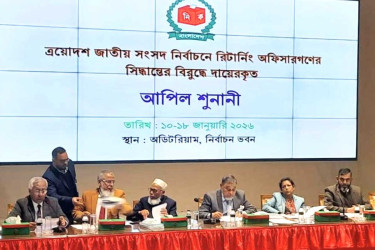 ইসিতে তৃতীয় দিনের আপিল শুনানি চলছে