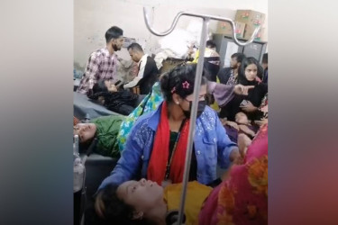 টঙ্গীতে পোশাক কারখানায় দুপুরের খাবারের পর অর্ধশতাধিক শ্রমিক অসুস্থ