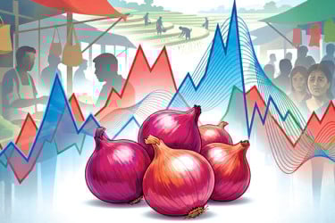 ফের পিঁয়াজে অস্থিরতা