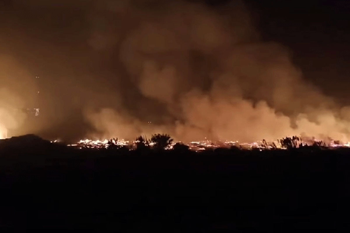 আড়াই ঘণ্টা পর নিয়ন্ত্রণে মাতারবাড়ি তাপ বিদ্যুৎকেন্দ্রের আগুন