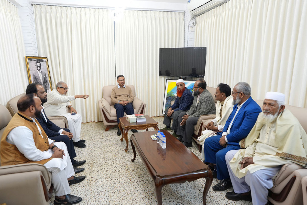 জোটের নেতাদের সঙ্গে তারেক রহমানের সৌজন্য সাক্ষাৎ