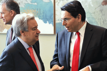 জাতিসংঘ মহাসচিবের হুমকিতে উদ্বিগ্ন নয় ইসরায়েল