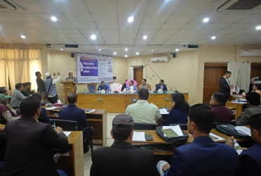 খাগড়াছড়িতে নির্বাচনকালীন সাংবাদিকতা বিষয়ক প্রশিক্ষণ কর্মশালা