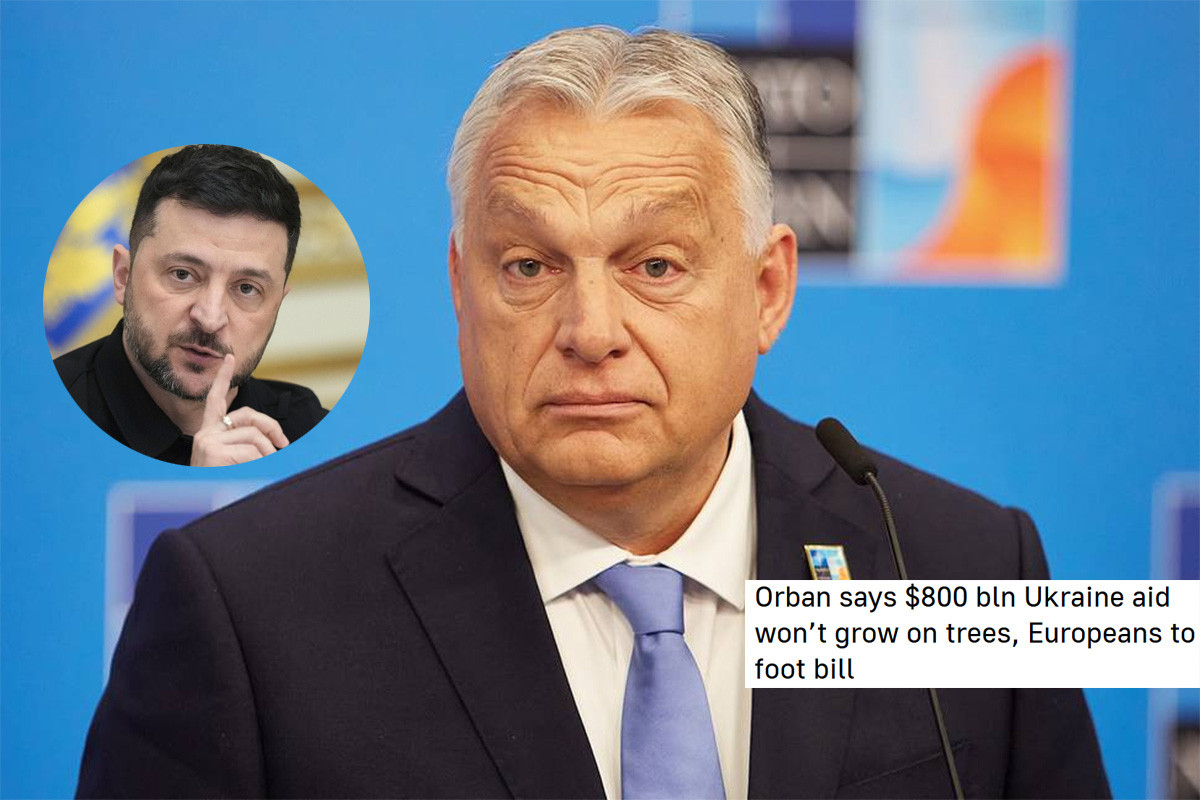 ৮০০ বিলিয়ন ডলার চায় ইউক্রেন, হাঙ্গেরির প্রধানমন্ত্রী বললেন—‘টাকা গাছে ধরে না’