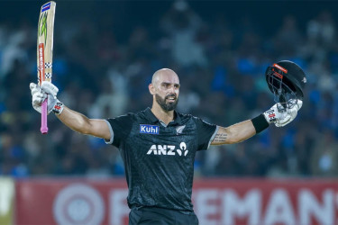 ভারতে নিউজিল্যান্ডের রেকর্ড গড়ে জয়