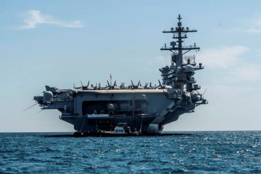 মধ্যপ্রাচ্যে আসছে মার্কিন বিমানবাহী রণতরী