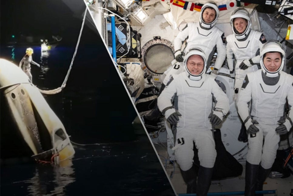 নভোচারীর অসুস্থতায় নির্ধারিত সময়ের আগেই মহাকাশ মিশন শেষ করল নাসা