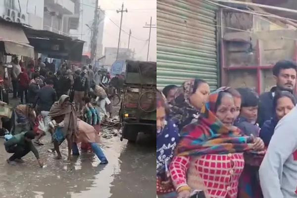 সড়কে পড়েছিল নিহত শিশুটি, ট্রাকের মাছ লুট করছিলো মানুষ