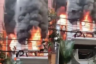 উত্তরায় ভবনে আগুনের সূত্রপাত যেভাবে