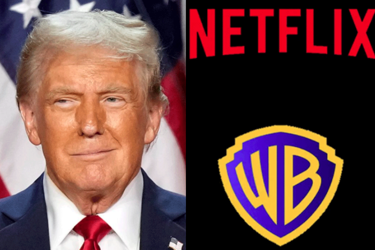 নেটফ্লিক্স ও ওয়ার্নার ব্রাদার্সে বিনিয়োগ ট্রাম্পের